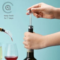 BigBuy Elektromos dugóhúzó, dekantáló és frissen tartó készlet borokhoz (BBV)