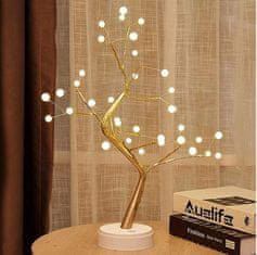 BigBuy Bonsai LED dekorációs asztaldísz - éjszakai fény (BBV)