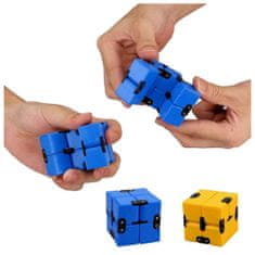 BigBuy Infinity cube - végtelenül átalakítható, hajtogatható, kinyitható-becsukható kocka - stresszoldó játék gyerekeknek és felnőtteknek (BBL)