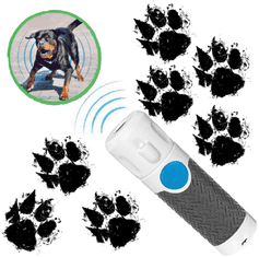 BigBuy Ultrahangos kutyakiképző eszköz - beépített zseblámpával (BBM)