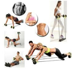 BigBuy Multifunkciós fitness eszköz több mint 40 különböző gyakorlathoz - otthoni edzőterem egy termékben (BBV)