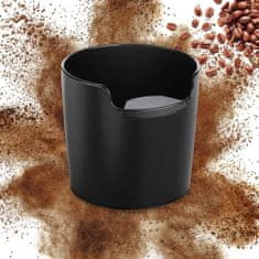 BigBuy Mosogatógépben mosható kávézacc gyűjtő edény komposztáláshoz - fekete (BBV)