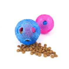 BigBuy Interaktív jutalomfalat adagoló labda kutyáknak és cicáknak - 7 cm (BBM)