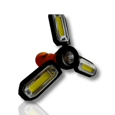 BigBuy Praktikus, kihajtható LED munkalámpa mágnessel és kampóval - akkumulátoros (BBL)