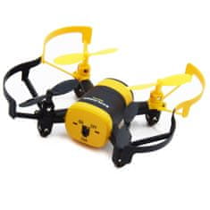 BigBuy Mini 4 csatornás drón kamerával, 6 tengelyű giroszkóppal - 3 sebességi szint, 360°-os fordulat, 4-5 perc működési idő (BBJ)