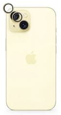 EPICO alumínium védőüveg iPhone 15/15 Plus készülékhez 81112152400001 - sárga