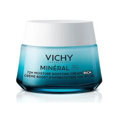 Vichy Hidratáló arckrém gazdag textúrával Minéral 89 (72H Moisture Boosting Cream Rich) 50 ml