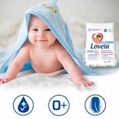 Lovela Baby mosópor színes ruhákra, 1,3 kg / 13 mosási adag