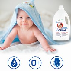 Lovela Baby folyékony mosószer színes ruhákra, 4,5 l / 50 mosási adag