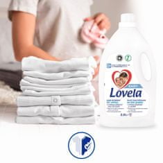 Lovela Baby folyékony mosószer fehér ruhákra, 2,9 l / 32 mosási adag