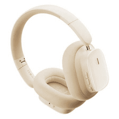 BASEUS Bowie H1i Bluetooth 5.0 fejhallgató bézs (A00050402223-00) (A00050402223-00)