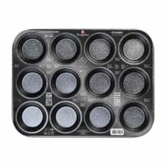 Berlingerhaus tapadásmentes muffin forma 12 db Black Rose Collection BH-1436
