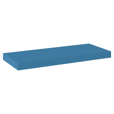 Vidaxl kék MDF fali polc 60 x 23,5 x 3,8 cm (326618)