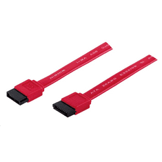 Manhattan SATA adatkábel, 50 cm , piros (340700) (340700)