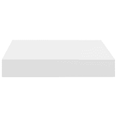 Vidaxl 2 db fehér MDF lebegő fali polc 23 x 23,5 x 3,8 cm (323803)