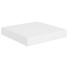 Vidaxl 2 db fehér MDF lebegő fali polc 23 x 23,5 x 3,8 cm (323803)
