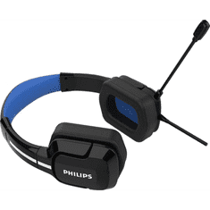 PHILIPS 3000 series TAGH301BL/00 fejhallgató és headset Vezetékes Fejpánt Játék USB A típus Fekete (TAGH301BL/00)