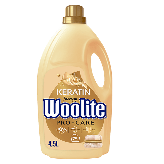 Woolite Keratin Therapy Pro-Care minden típusú mosáshoz 4,5 l / 75 mosási adag