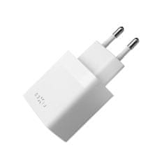 FIXED Hálózati töltőkészlet 2xUSB kimenettel és USB/USB-C kábellel, 1 méter, 17W Smart Rapid Charge FIXC17N-2UC-WH, fehér