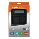 Jupio LP-E6/E6N töltő Canonhoz - Kettős töltő