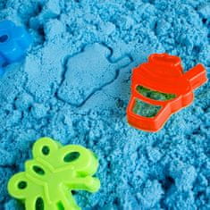 Kruzzel Kreatív kinetikus homok készlet 2 kg + homokozó és modellek