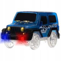 Kruzzel Elektromos autó 45mm kék LED