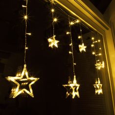 HI Fairy csillagfényfüggöny 63 LED lámpával 438367