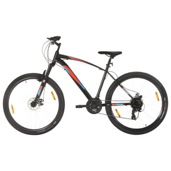 Vidaxl 21 sebességes fekete mountain bike 29 hüvelykes kerékkel 48 cm 3067213