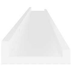 Vidaxl 4 db fehér fali polc 100 x 9 x 3 cm (326663)