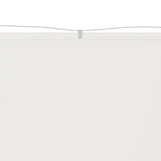 Vidaxl fehér oxford-szövet függőleges napellenző 100 x 1200 cm (148163)