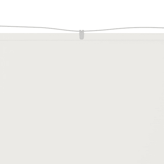 Vidaxl fehér oxford-szövet függőleges napellenző 180 x 600 cm (148174)