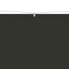 Vidaxl antracitszürke oxford-szövet függőleges napellenző 140x360 cm (148214)