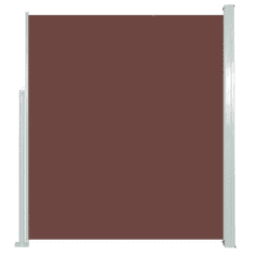 Vidaxl barna kihúzható terasznapellenző 160 x 500 cm (317927)