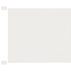 Vidaxl fehér oxford-szövet függőleges napellenző 100 x 1200 cm (148163)