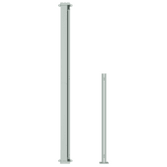 Vidaxl szürke behúzható oldalsó terasznapellenző 220 x 300 cm (313425)