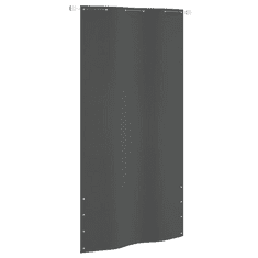 Vidaxl antracitszürke oxford-szövet erkélyparaván 120 x 240 cm (148500)