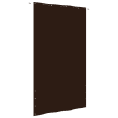 Vidaxl barna oxford-szövet erkélyparaván 160 x 240 cm (148562)