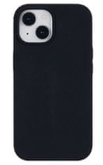 eSTUFF Silicone case védőtok iPhone 15 Plus számára, 100% újrahasznosított TPU, fekete ES67120026