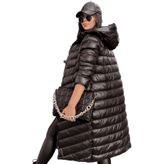 Dstreet Női steppelt kabát SPECTRUMS fekete ty3887z S