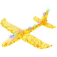 Nobo Kids Samolot Styropianowy Szybowiec 10xLED - Żółty