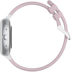 Wotchi AMOLED Smartwatch DM70 – Silver - Pink