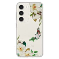 MG Flower tok Samsung Galaxy S23, white flower