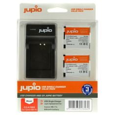 Jupio 2x NB-11L 680 mAh + USB töltő szett