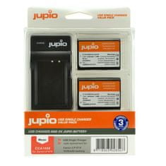 Jupio 2x LP-E10 1020 mAh + USB töltő készlet