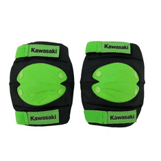 Kawasaki térdvédő és könyökvédő M-es méret zöld (KX-PROT-GRN_M) (KX-PROT-GRN_M)