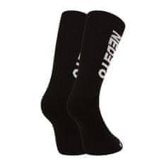 Nedeto 5PACK fekete hosszú zokni (5NDTP001-brand) - méret M