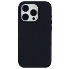 eSTUFF Magnetic silicone case védőtok iPhone 15 Pro Max számára, 100% újrahasznosított TPU ES67150028, fekete