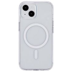 eSTUFF Magnetic hybrid case védőtok iPhone 15 Plus számára ES67140026, átlátszó