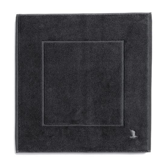 Möve ESSENTIAL fürdőszoba szőnyeg sötétszürke, 60 x 60 cm