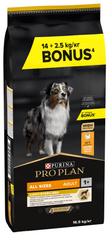 Purina Pro Plan Dog All Size Light Rich in Chicken, 16,5 kg